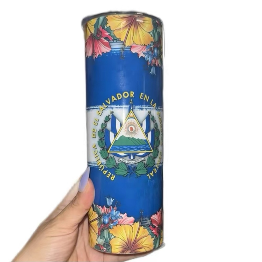 20oz El Salvador Flores Tumbler